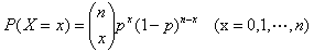 Formule Binomiale verdeling